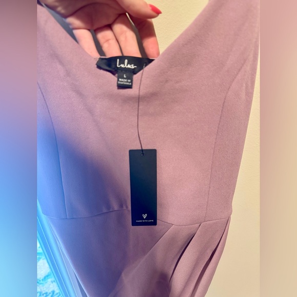 Lulus Forever Your Girl Mauve Pink Bodycon Dress Size large 
New with tags! - Picture 5 of 6